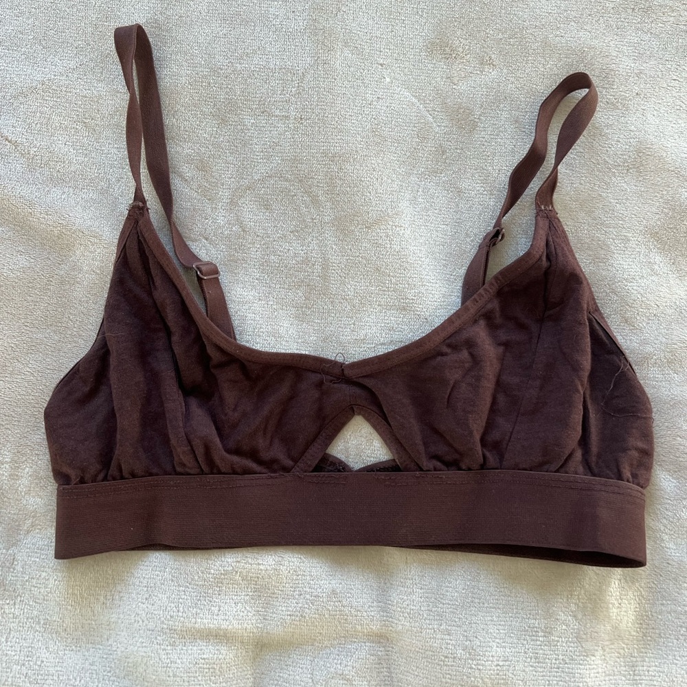 Richer Poorer Cut Out Bralette in Java